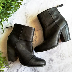 Rag & Bone Black Newbury Booties